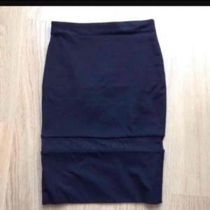 Zara black skirt